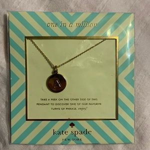 Kate Spade A necklace